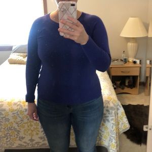 Indigo sweater
